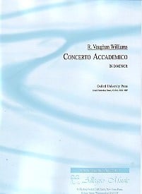 Vaughan-Williams: Concerto in D Minor (Concerto Accademico) for Violin published by Oxford Archive