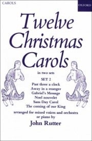 Rutter: Twelve Christmas Carols Set 2 published by OUP