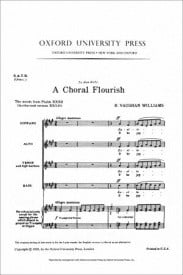 Vaughan Williams: A Choral Flourish SATB published by OUP