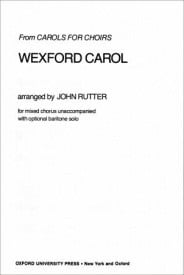 Rutter: Wexford Carol SATB published by OUP