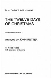 Rutter: The Twelve days of Christmas SATB published by OUP