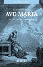 Clarke: Ave Maria SSA published by OUP