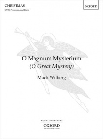 Wilberg: O Magnum Mysterium (O Great Mystery) SATB published by OUP