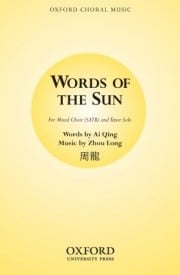 Zhou Long: Words of the Sun SATB published by OUP