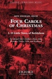 Dicie: O little town of Bethlehem SAB published by OUP