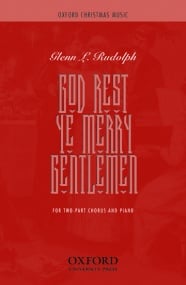 Rudolph: God rest ye, merry gentlemen SATB published by OUP