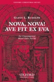 Rudolph: Nova, Nova! Ave fit ex Eva SATB published by OUP