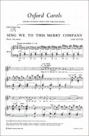 Rutter: Sing we to this merry company SATB published by OUP