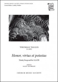 Tallis: Honor, virtus et potestas SAATB published by CMS
