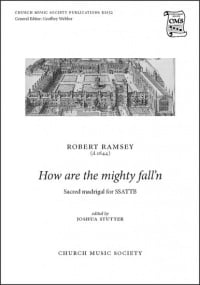 Ramsey: How are the mighty fallen SSATTB published by OUP