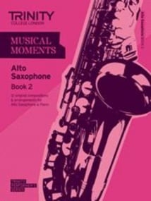 Musical Moments for Alto Saxophone Book 2 published by Trinity College