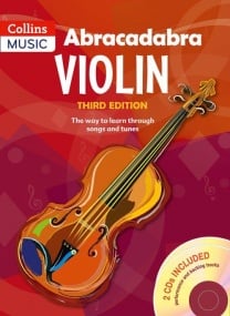 Abracadabra 1 for Violin published by Collins (Book & CD)