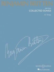 Britten: Collected Songs for High Voice published by Boosey & Hawkes