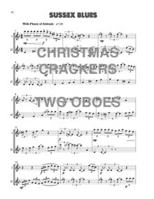 Christmas Crackers for Two Oboes