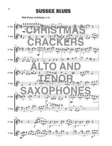 Christmas Crackers for Alto and Tenor Saxophones