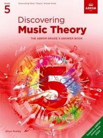 Discovering Music Theory Grade 5 Answer Book published by ABRSM