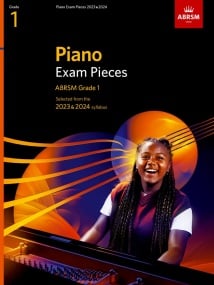 ABRSM Piano Exam Pieces 2023 & 2024 Grade 1 (Book Only)