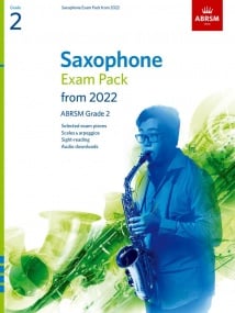 ABRSM Saxophone Exam Pack from 2022 Grade 2