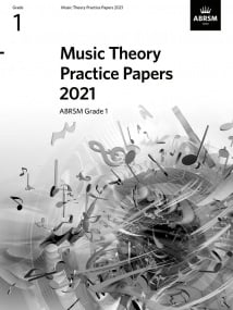 Music Theory Past Papers 2021 - Grade 1 published by ABRSM