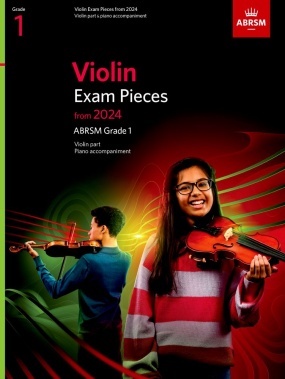ABRSM Violin Exam Pieces from 2024 Grade 1 Score & Part
