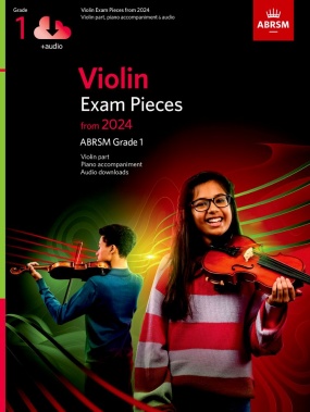 ABRSM Violin Exam Pieces from 2024 Grade 1 Score, Part & Audio