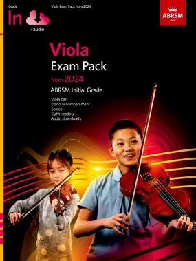 ABRSM Viola Exam Pack from 2024 Initial Grade