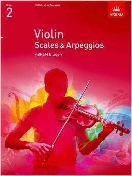 ABRSM Violin Scales and Arpeggios Grade 2 from 2012