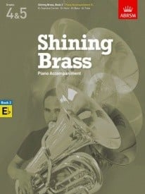 Shining Brass Book 2 - Eb Piano Accompaniments (Grades 4-5) published by ABRSM
