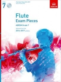 ABRSM Exam Pieces 2014-2017 Grade 7 Flute/Piano (Book/2 CDs)