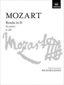 Mozart: Rondo in D K485 for Piano published by ABRSM