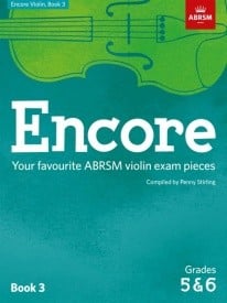 Encore Book 3 (Grades 5 & 6) for Violin published by ABRSM