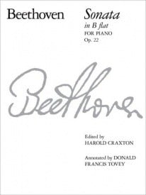 Beethoven: Sonata in Bb Opus 22 for Piano published by ABRSM