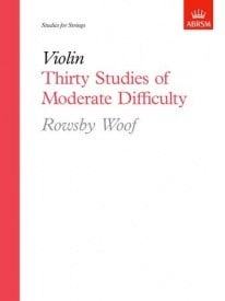 Woof: 30 Studies of Moderate Difficulty for Violin published by ABRSM