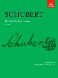 Schubert: Moments Musicaux D780 for Piano published by ABRSM