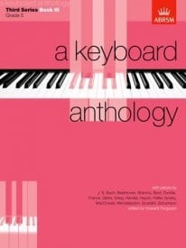 Keyboard Anthology 3rd Series Book 3 Grade 5 for Piano published by ABRSM