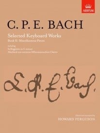 C P E Bach: Selected Keyboard Works Book 2 published by ABRSM