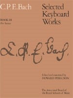 C P E Bach: Selected Keyboard Works Book 3 published by ABRSM
