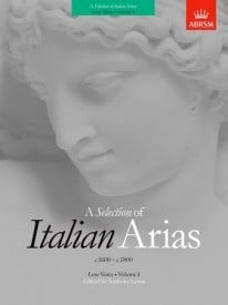 Selection of Italian Arias 1600 - 1800 Volume 1 Low Voice published by ABRSM