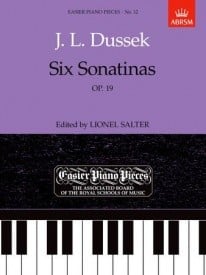 Dussek: 6 Sonatinas Opus 19 for Piano published by ABRSM