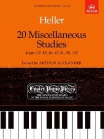 Heller: 20 Miscellaneous Studies for Piano published by ABRSM