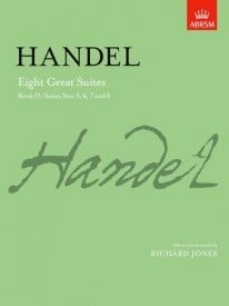 Handel: 8 Great Suites Book 2 for Piano published by ABRSM