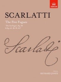 Scarlatti: The Five Fugues for Piano published by ABRSM