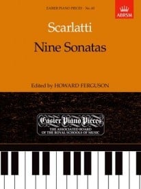 Scarlatti: 9 Sonatas for Piano published by ABRSM