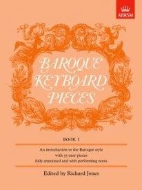 Baroque Keyboard Pieces Book 1 for Piano published by ABRSM