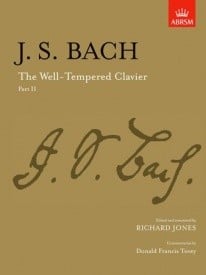 Bach: Well Tempered Clavier Book 2 (BWV 870-893) published by ABRSM