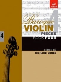 Baroque Violin Pieces Book 4 published by ABRSM