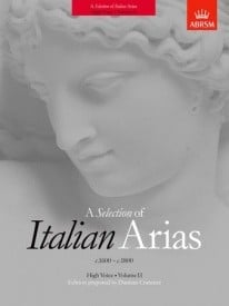 Selection of Italian Arias 1600 - 1800 Volume 2 High Voice published by ABRSM