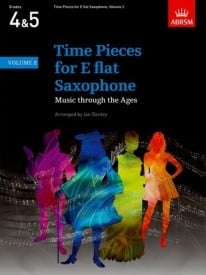 Time Pieces for Alto Saxophone Volume 2 published by ABRSM