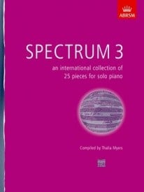 Spectrum 3 - 25 Pieces for Piano published by ABRSM