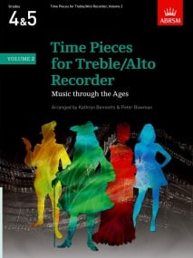 Time Pieces Volume 2 for Treble Recorder published by ABRSM